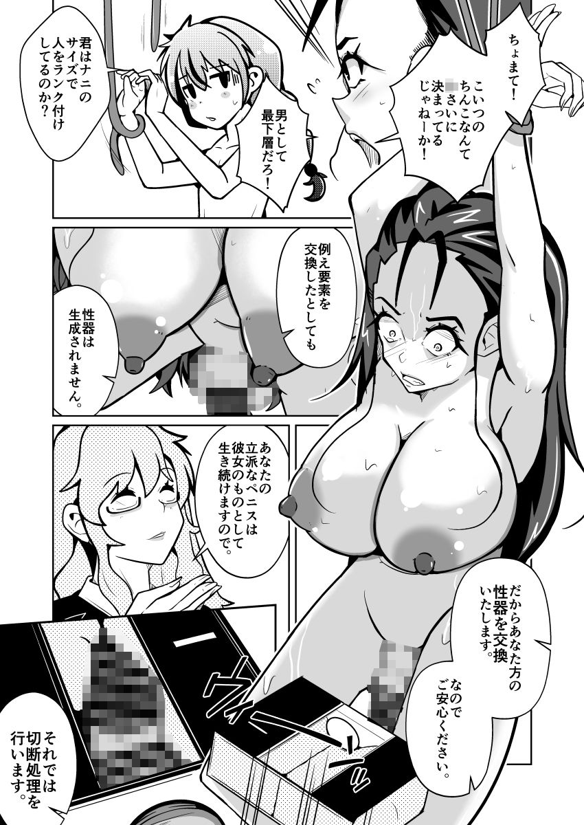 国家による性別交換-俺の適正職は性処理メイド、彼女は…_007